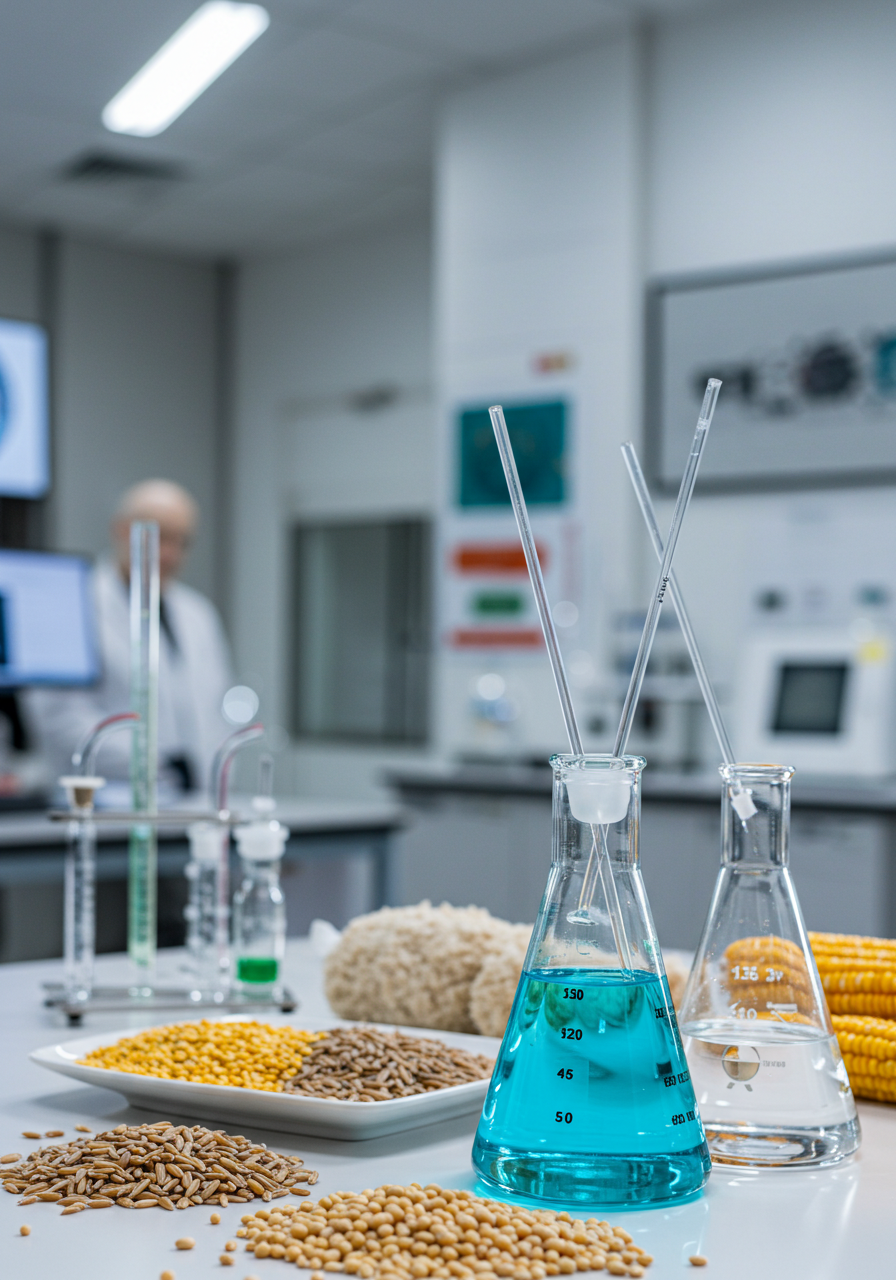 فحوصات الأعلاف والمواد الأولية